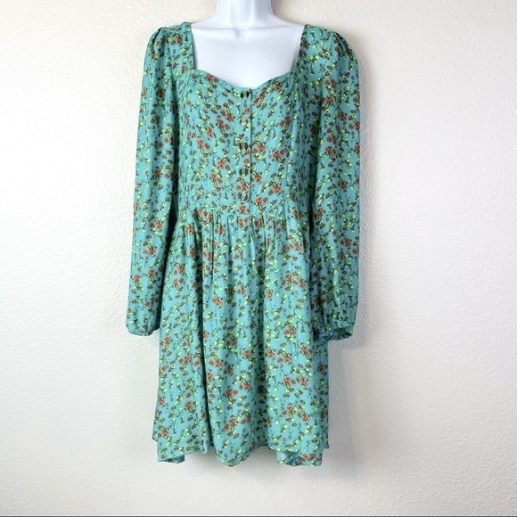 Chelsea & Violet Long Sleeve Prairie Dress Size L - Picture 2 of 11